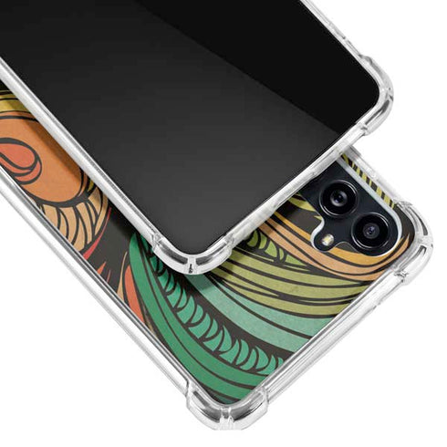 Malestrom 70s Inspired Galaxy A54 5G Clear Case