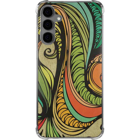 Malestrom 70s Inspired Galaxy S24 Plus Clear Case