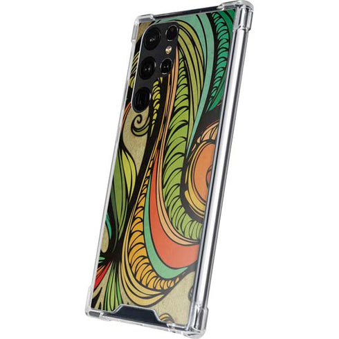 Malestrom 70s Inspired Galaxy S24 Ultra Clear Case