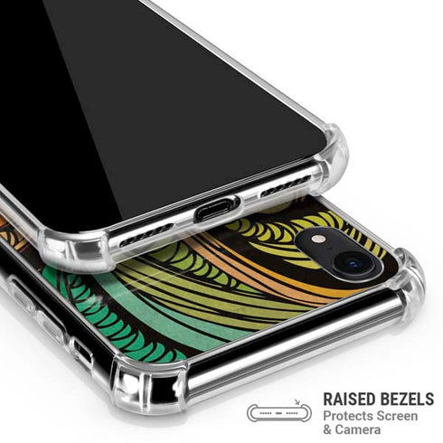 Malestrom 70s Inspired iPhone XR Clear Case