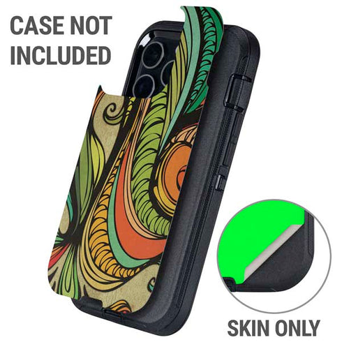 Malestrom 70s Inspired Otterbox Defender iPhone Skin