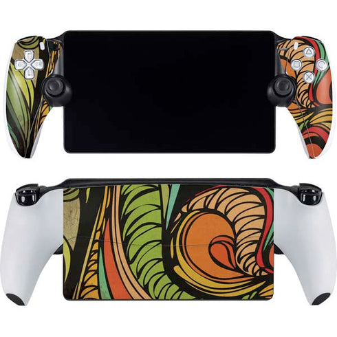 Malestrom 70s Inspired PlayStation Portal Remote Player Skin