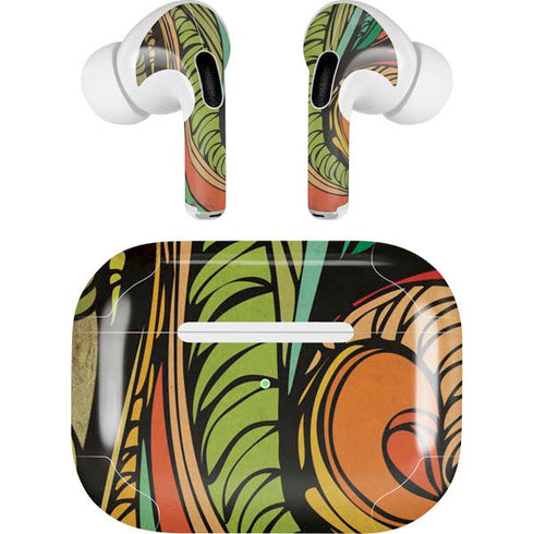 Malestrom 70s Inspired AirPods Pro 2nd Gen Skin