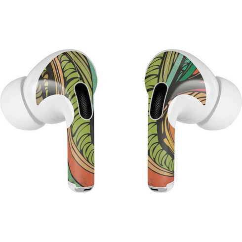 Malestrom 70s Inspired AirPods Pro 2nd Gen Skin
