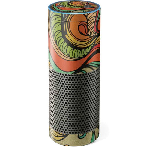 Malestrom 70s Inspired Amazon Echo Skin