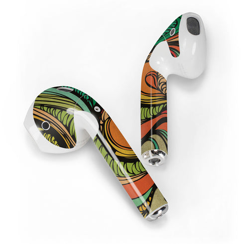Malestrom 70s Inspired Apple AirPods 2 Skin