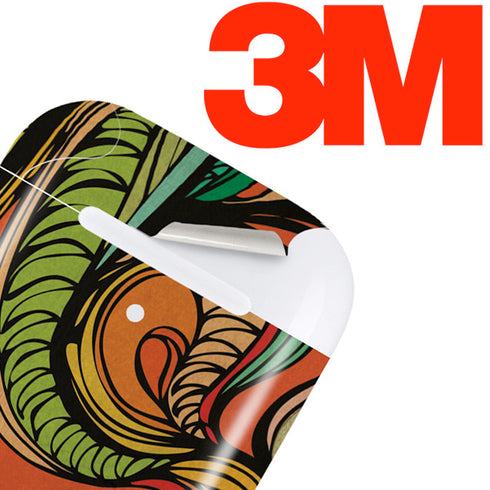 Malestrom 70s Inspired Apple AirPods 2 Skin