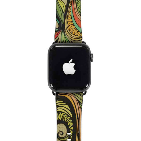 Malestrom 70s Inspired Apple Watch Band 42-44mm