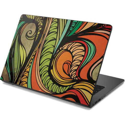 Malestrom 70s Inspired Dell Chromebook Skin