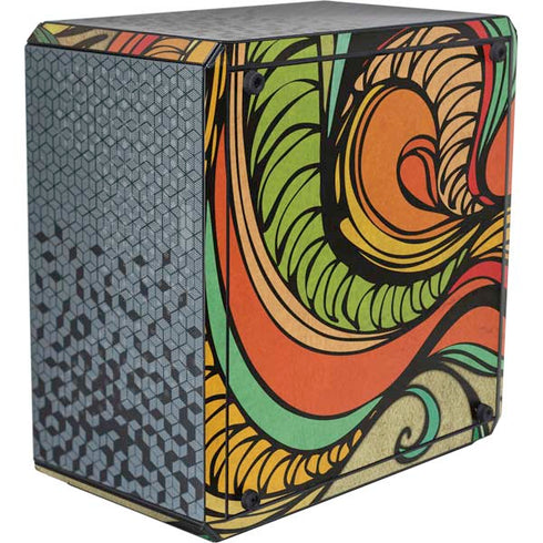 Malestrom 70s Inspired Cooler Master MasterBox Q300L Mini Tower Skin