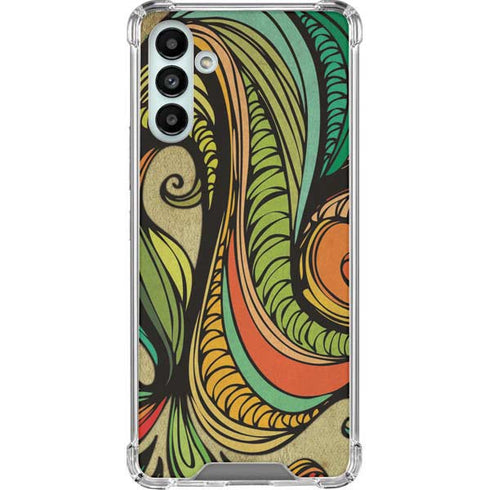 Malestrom 70s Inspired Galaxy A13 5G Clear Case