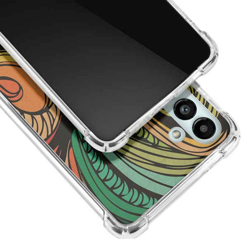 Malestrom 70s Inspired Galaxy A13 5G Clear Case