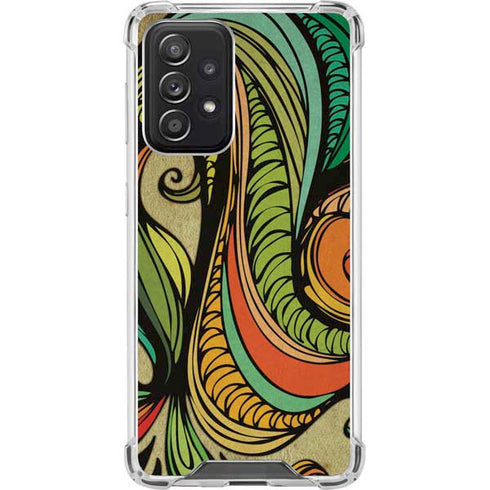 Malestrom 70s Inspired Galaxy A52 5G Clear Case