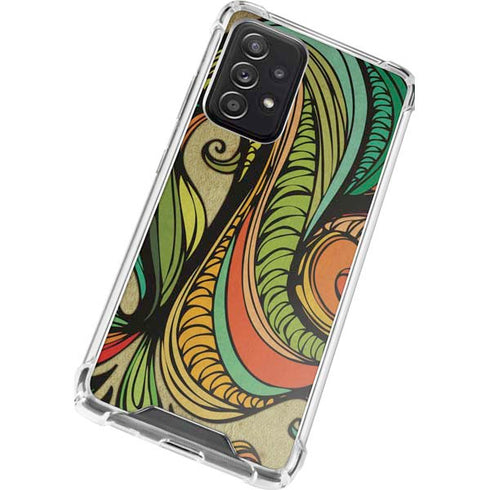 Malestrom 70s Inspired Galaxy A52 5G Clear Case