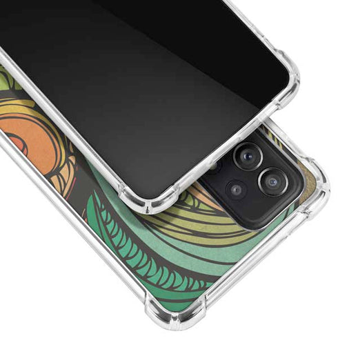 Malestrom 70s Inspired Galaxy A52 5G Clear Case