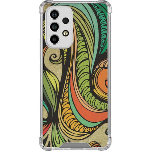 Malestrom 70s Inspired Galaxy A53 5G Clear Case