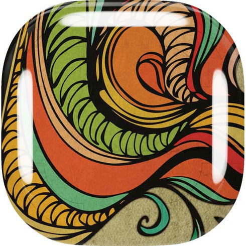 Malestrom 70s Inspired Galaxy Buds Live Skin