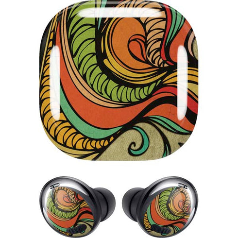 Malestrom 70s Inspired Galaxy Buds Pro Skin