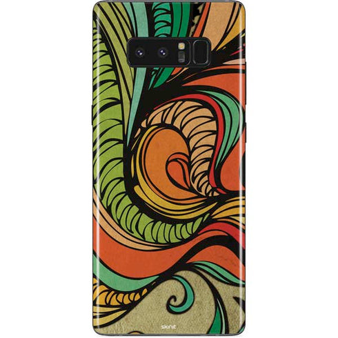 Malestrom 70s Inspired Galaxy Note 8 Skin