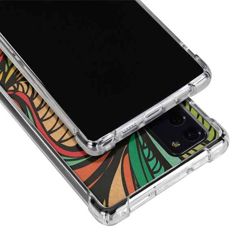 Malestrom 70s Inspired Galaxy Note20 5G Clear Case