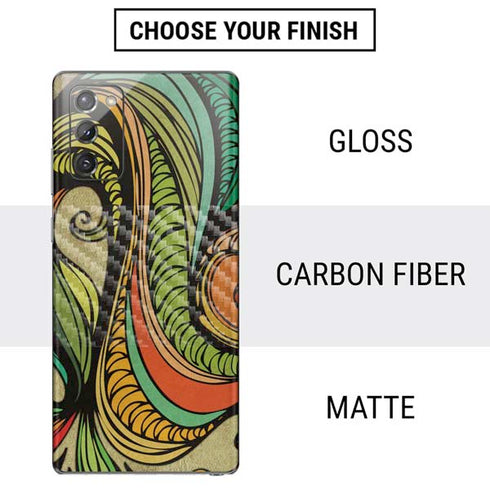 Malestrom 70s Inspired Galaxy Note20 5G Skin