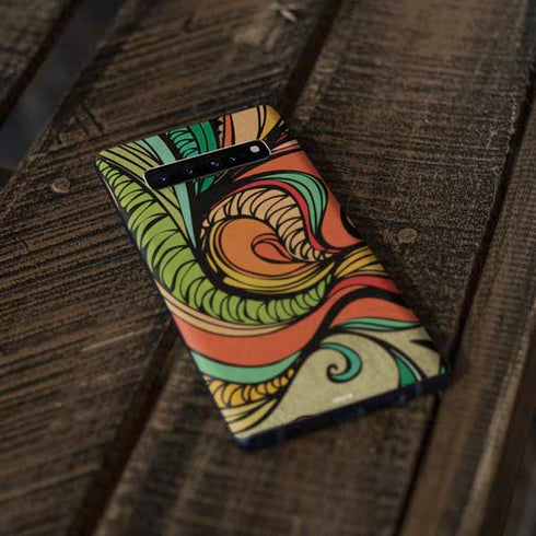 Malestrom 70s Inspired Galaxy S10 Skin