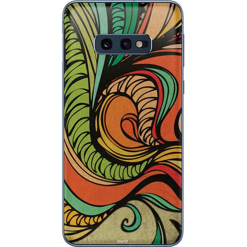 Malestrom 70s Inspired Galaxy S10e Skin