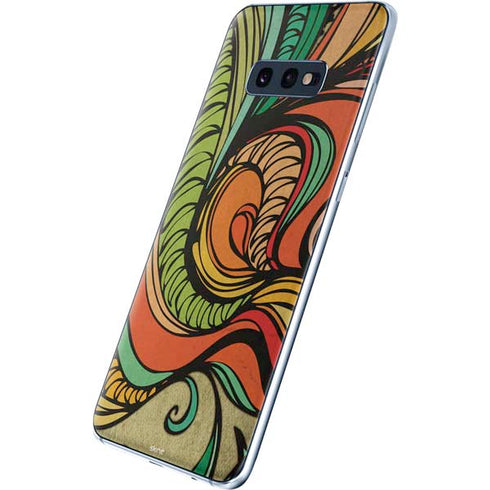 Malestrom 70s Inspired Galaxy S10e Skin