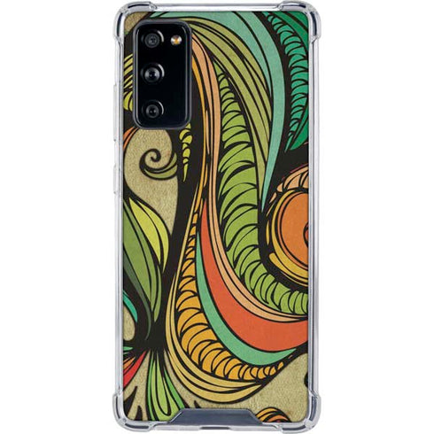 Malestrom 70s Inspired Galaxy S20 FE Clear Case