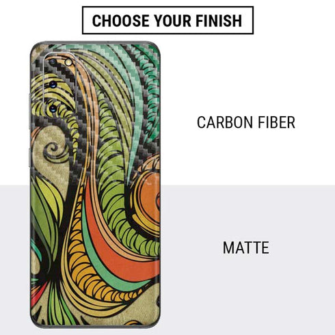 Malestrom 70s Inspired Galaxy S20 Skin