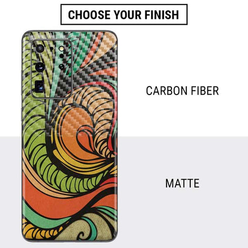 Malestrom 70s Inspired Galaxy S20 Ultra 5G Skin