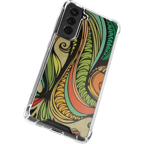 Malestrom 70s Inspired Galaxy S22 Plus Clear Case