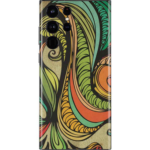 Malestrom 70s Inspired Galaxy S22 Ultra Skin