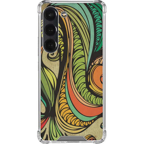 Malestrom 70s Inspired Galaxy S23 Clear Case