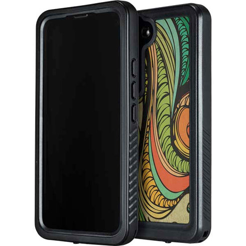 Malestrom 70s Inspired Galaxy S23 Waterproof Case