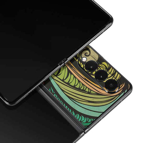 Malestrom 70s Inspired Galaxy Z Fold3 5G Skin