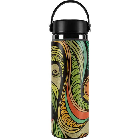 Malestrom 70s Inspired Hydro Flask 20oz Wide Mouth Skin