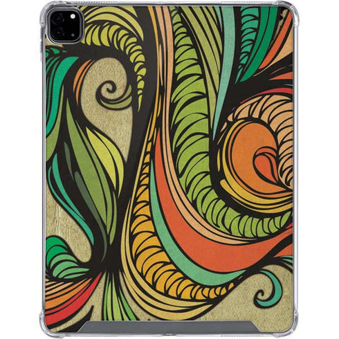 Malestrom 70s Inspired iPad Pro 12.9in (2020) Clear Case