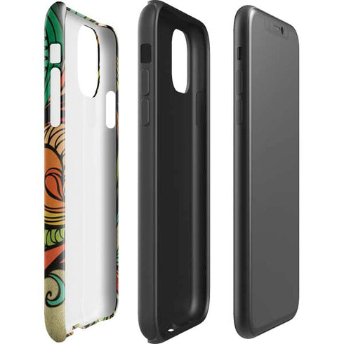 Malestrom 70s Inspired iPhone 11 Impact Case