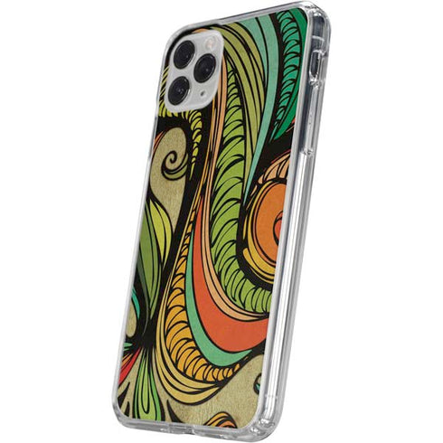 Malestrom 70s Inspired iPhone 11 Pro Clear Case