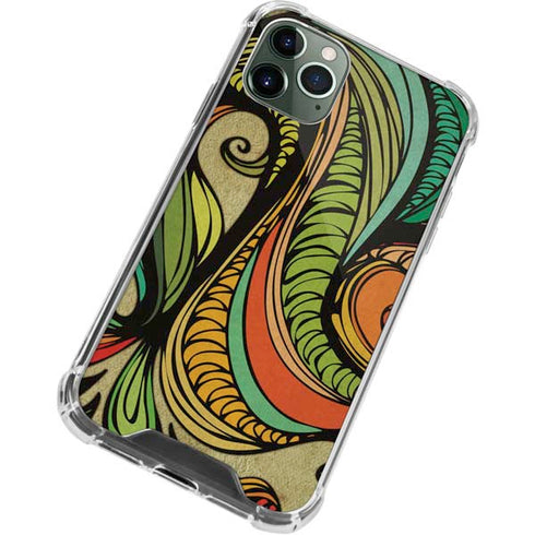 Malestrom 70s Inspired iPhone 11 Pro Max Clear Case