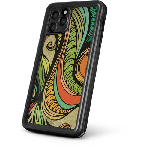 Malestrom 70s Inspired iPhone 11 Pro Max Waterproof Case