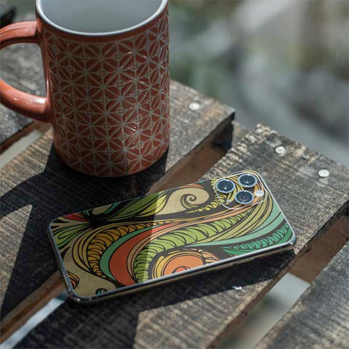 Malestrom 70s Inspired iPhone 11 Pro Skin