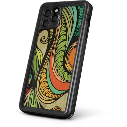Malestrom 70s Inspired iPhone 11 Pro Waterproof Case