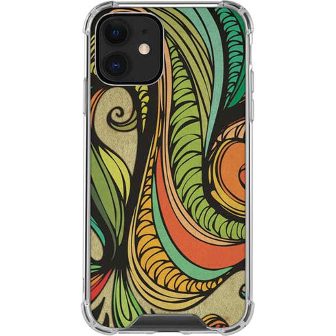 Malestrom 70s Inspired iPhone 12 Clear Case