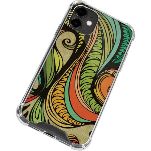 Malestrom 70s Inspired iPhone 12 Mini Clear Case