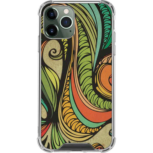 Malestrom 70s Inspired iPhone 12 Pro Clear Case