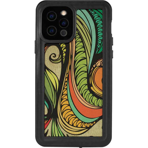 Malestrom 70s Inspired iPhone 12 Pro Waterproof Case