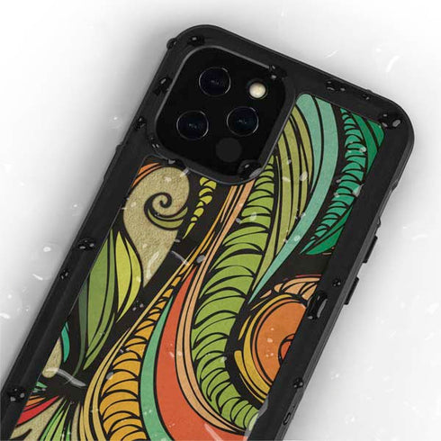 Malestrom 70s Inspired iPhone 12 Pro Waterproof Case