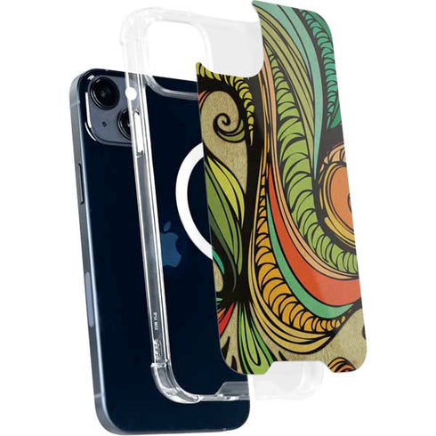 Malestrom 70s Inspired iPhone 15 Plus MagSafe Case